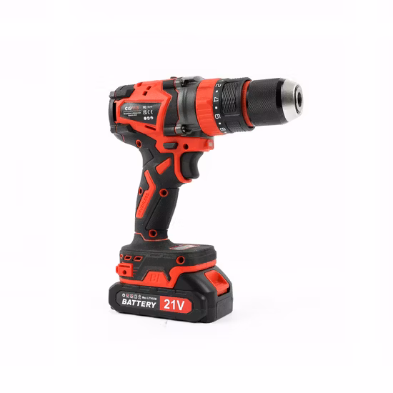 Trapano a percussione a batteria con coppia elevata